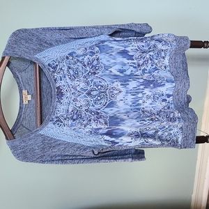 One World XL elbow length sleeve blouse